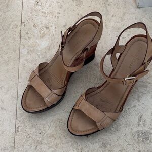 Cole Haan Women's Beige Strappy Sandals